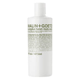 MALIN+GOETZ hand and body wash bottle pump provides a gentle cleanse.
