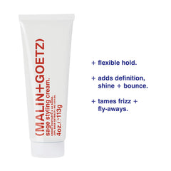 MALIN+GOETZ Sage Styling Cream definición-brillo para cabello ligero y natural.