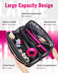 Mancro heat-resistant mat inside the bag protects tools.