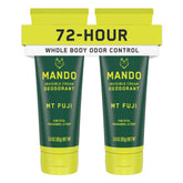 Mando Mt Fuji bottle front view highlighting invisible deodorant for long-lasting odor control