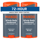 Mando Whole Body Deodorant stick in Mt Fuji scent for all-over odor control.