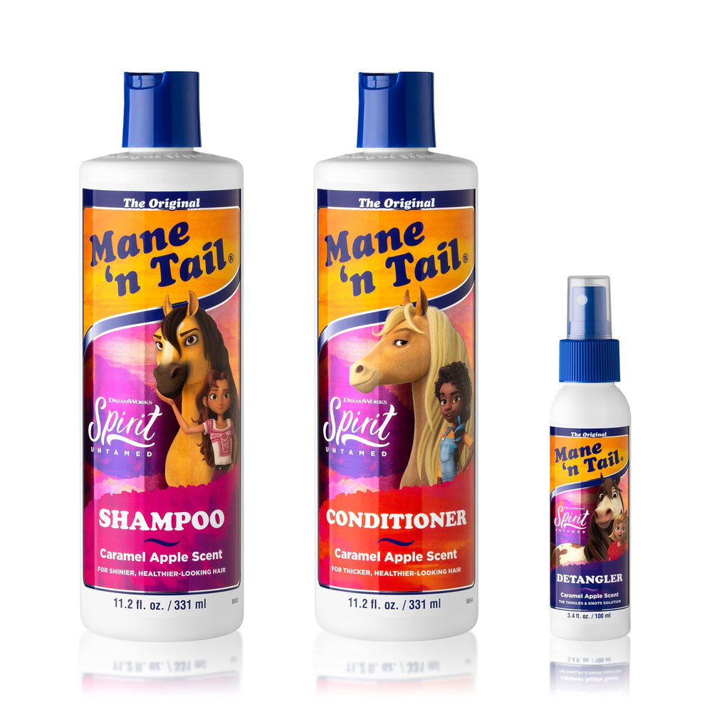 Champú Mane n Tail Spirit Untamed: botella, limpieza suave para cabello infantil
