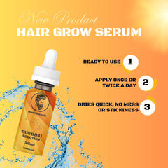Mane Regain bottle in hand for easy precise application.