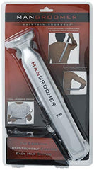 Mangroomer back shaver wide blade delivers close, smooth results on back hair.