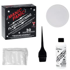 MANIC PANIC bleach kit gloves for comfortable, clean handling.