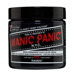 MANIC PANIC Raven tube for bold semi-permanent color on dark hair