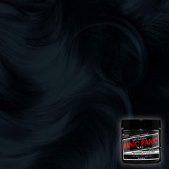 MANIC PANIC Raven applying hair demonstrates simple at-home color steps