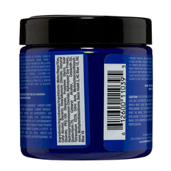 MANIC PANIC Rockabilly Blue being applied for smooth, even color coverage.