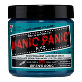 MANIC PANIC Siren's Song neon blue-green hair color in a jar for vibrant, long-lasting results