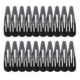 Manipepe clips pelo negro grande 2,7 pulgadas con agarre seguro para el cabello