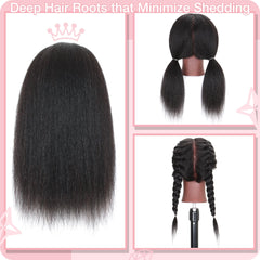 MannequeenHead multi-use styling for washing, curling, and cutting practice.