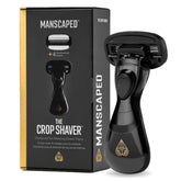 MANSCAPED Crop Shaver pivoting head for precise grooming in sensitive areas