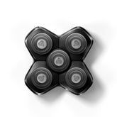 MANSCAPED The Dome Shaver PRO blade pad with magnetic attachment for quick replacement.
