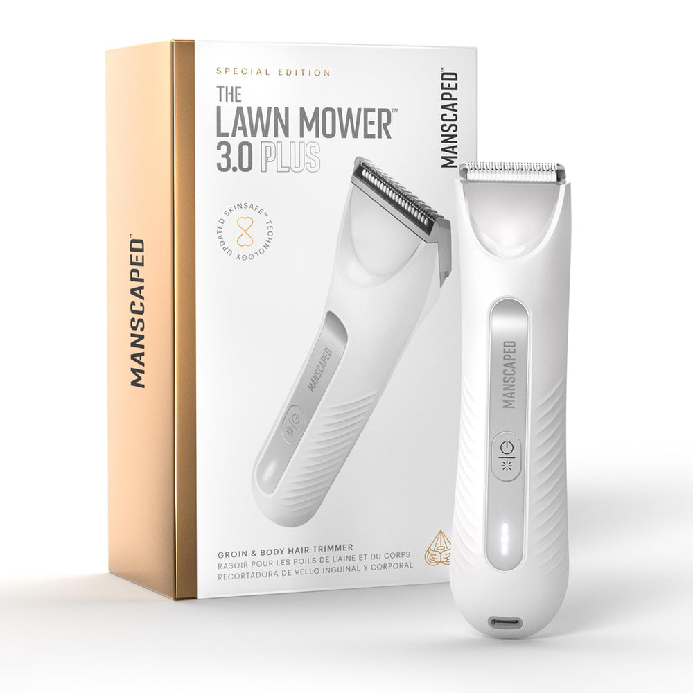MANSCAPED The Lawn Mower 3.0 Plus with SkinSafe blade for reduced nicks during precision grooming.