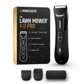 MANSCAPED Lawn Mower 4.0 PRO with travel lock keeps grooming secure on the go