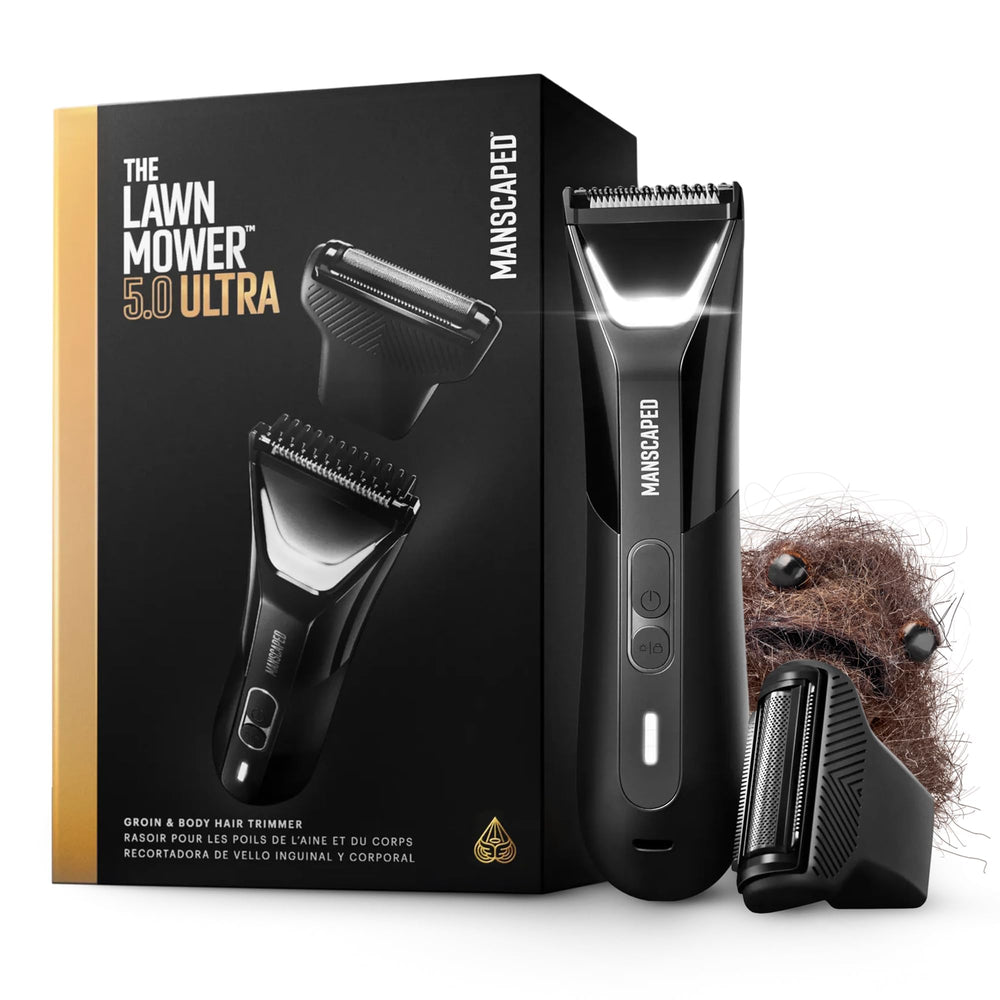 MANSCAPED Lawn Mower 5.0 Ultra dual-head trimmer for precise groin grooming
