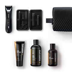 MANSCAPED Premier Package 5.0 Ultra lawn mower with dual blade heads for versatile grooming