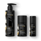 MANSCAPED Skin Ultra Face Wash bottle, smooth formula for brighter skin.