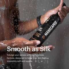MANSCAPED UltraPremium: uso bajo la ducha para ritual mañanero eficiente.
