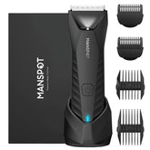 MANSPOT Manscape Trimmer for precise grooming and easy handling.
