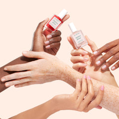 Manucurist Rainbow Active Smooth bottle acts as a nail concealer for even tone.
