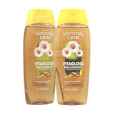 Manzanilla Grisi Shampoo en botella 2-pack, aporta brillo radiante y cabello nutrido.