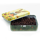 MAORULU mini bobby pins with brown case open for travel styling.