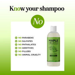 Maple Holistics champú aceites naturales romero para aroma y cuidado