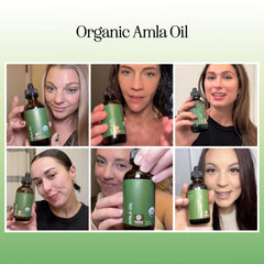 Maple Holistics Amla Oil gotas, mezcla casera de aceites para cabello.