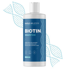 Maple Holistics champú biotina romero, botella-vertido: sensación suave y renovadora para el cabello