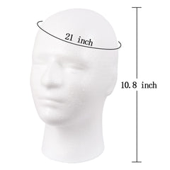 MapofBeauty makeup practice head foam enables realistic cosmetic practice