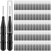 MAPVOLUT 120pcs micro eyebrow brush with cap for precise grooming and clean storage.