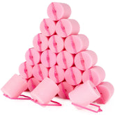 MAQIHAN foam hair rollers for overnight curls with soft, heatless styling.