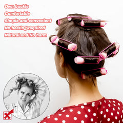 MAQIHAN flexible plastic frame supports easy shaping without pulling hair.