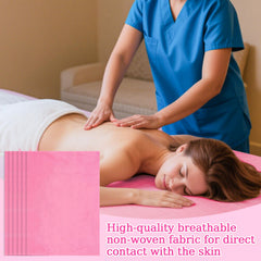MAQIHAN travel-friendly disposable sheets packed individually for quick bed setup