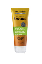 Marc Anthony Coconut Beach Waves Texture Cream bottle; coconut oil supports natural, beachy texture.