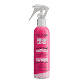 Marc Anthony Grow Long bottle pour demonstrates easy detangling.