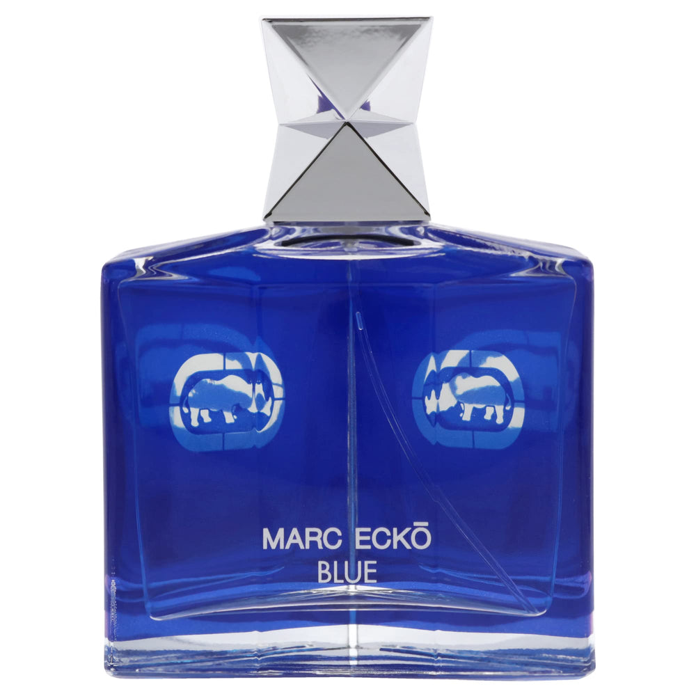Marc Ecko Blue bottle front view for daily wear and weekend style