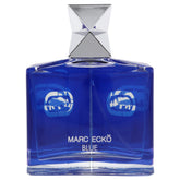 Marc Ecko Blue bottle front view for daily wear and weekend style