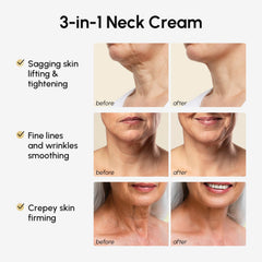 MAREE Crema Cuello con Roller, hidratación profunda para piel del cuello.