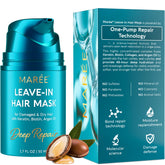MAREE Deep Conditioning Leave-In bottle front promoting fast nourishment for hair