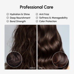 MAREE Deep Conditioning Mask biotin supports hair strength and resilience.