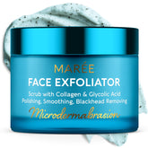 MAREE exfoliante facial texturas suaves para una piel suave y radiante