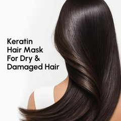 MAREE hair mask frizz-control on damp hair for smoother results