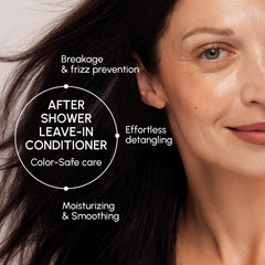 MAREE Leave-In Conditioner with argan oil nourishes dry hair.