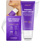 MAREE neck cream with face roller bottle for easy at-home routine
