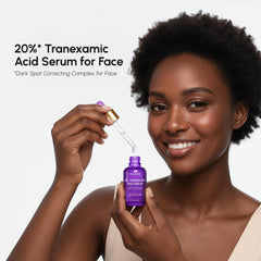 MAREE Serum niacinamida y vitamina C en aplicación: tono más uniforme.