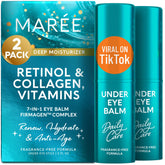 MAREE Under Eye Balm Stick with retinol-ceramide bottle for refreshed eyes