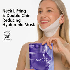 MAREE Hyaluronic Formula shown for deep hydration and smoother skin.
