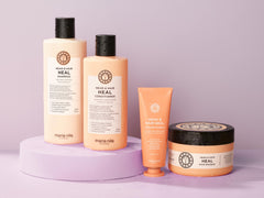 Pour shot of the creamy conditioner showing smooth texture for easy application.